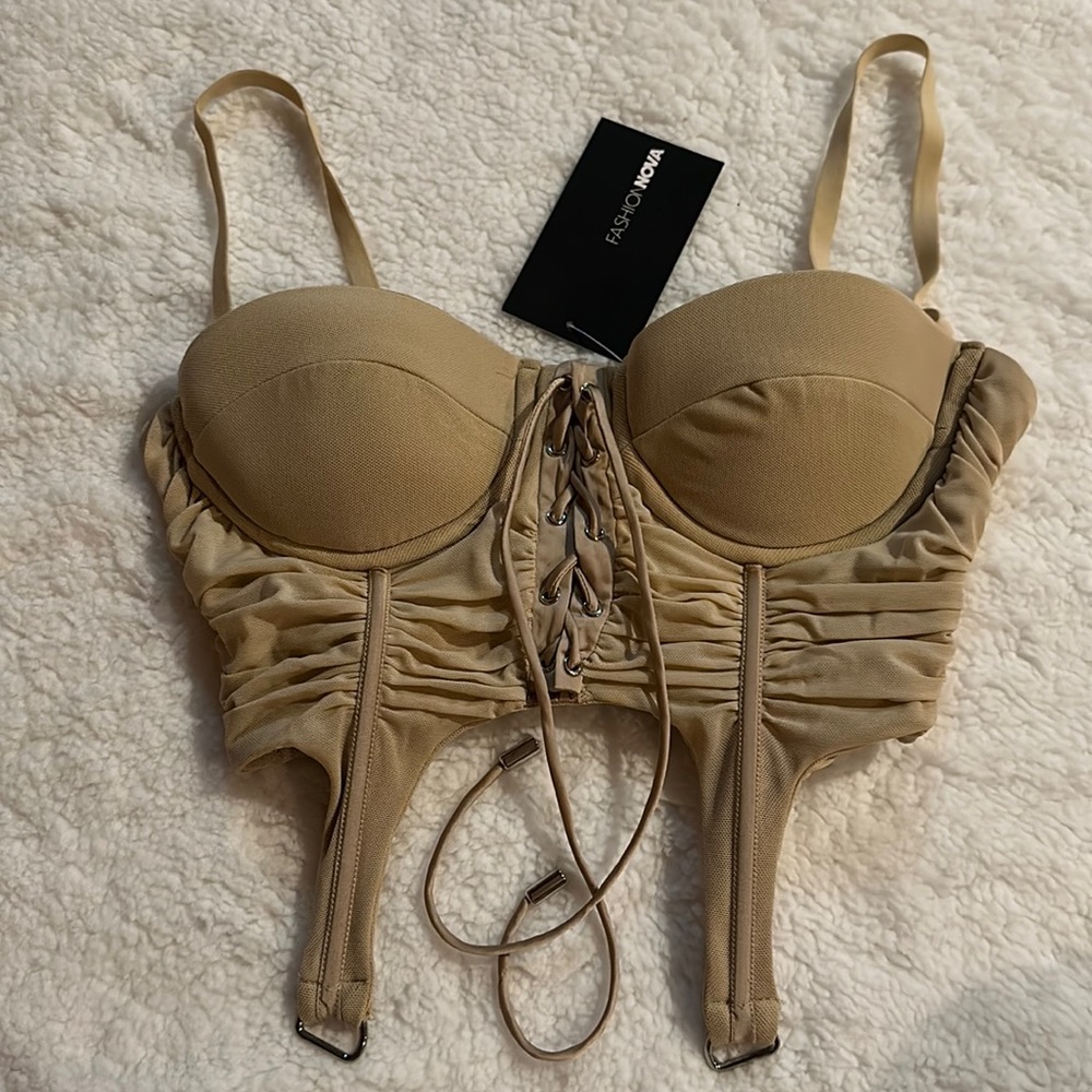Tan corset -XS
